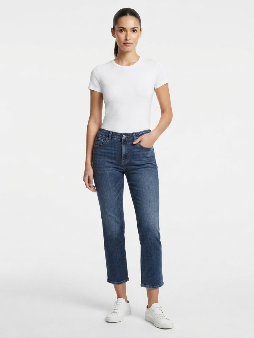 Chico’s Platinum Crop Jeans 0